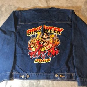 2005 Biker Week Jean Jacket
